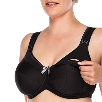 ulla Lingerie féminine BH Lilly Cup G-L mit Bügel 6124 schwarz 80G von ulla