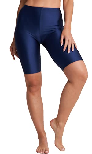 undercover lingerie Ladies Shiny Lycra Cycling Shorts Navy XXL von undercover lingerie