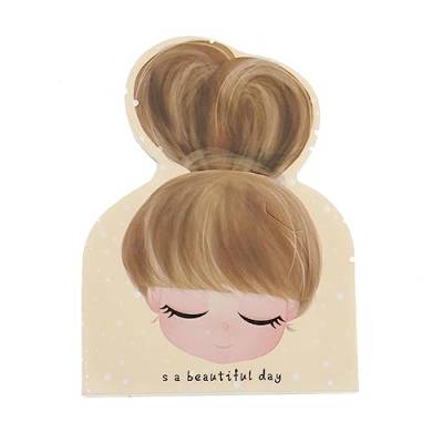 xbiez 100 Stück Haarspangen Verpackungspapierkarten Niedliche Kleine Mädchen Displaykarten DIY Haarschmuck Für Kinder Einzelhandelshalter Etikett Haarband Verpackungspapierkarten von xbiez