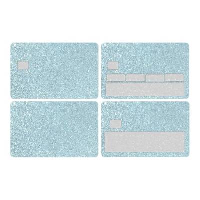 zwxqe Debit Card Skin Cover, Removable Bling Card Skins Covering | Waterproof Slim Card Cover Protector, Bubble-Free Protection Film for Key Cards von zwxqe