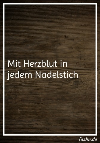 Mit Herzblut in jedem Nadelstich