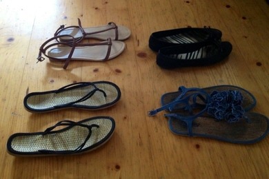 Welche der Schuhe sollte ich noch behalten und welche wegschmeißen? Kommis bitte :D