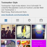 Hey :)
Mein Style ist Textmarker-Style ein bunter meist verrückt kombinierter Look den man zu fast jeden Anlass haben muss.
Ich zeige euch noch mehr davon sonst zeig ich hier euch noch mein Insta da hab ich schon viele Bilder drin. :)