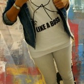 Wie findet ihr das "Like a boss" t-shirt? steht es mir?