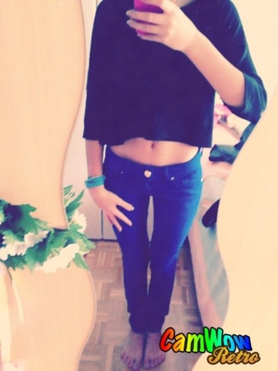 mein Look für heute ^.^ wie fundet ihrs?? ( ich werd' noch ein Shirt darunter anziehen , weil es kalt ist ^^) <3