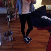 meinungen ?  <3 
kann ich die jeggins tragen oder sehen meine beine dann speckig aus ? :)