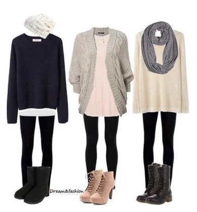 ich liebe solche outfits! gemütlich bequem und elegant!;*