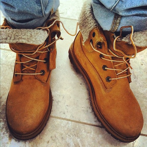 Ich feiere diese Timberlands so! <3