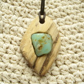 Treibholz Driftwood Holzschmuck Chrysopras