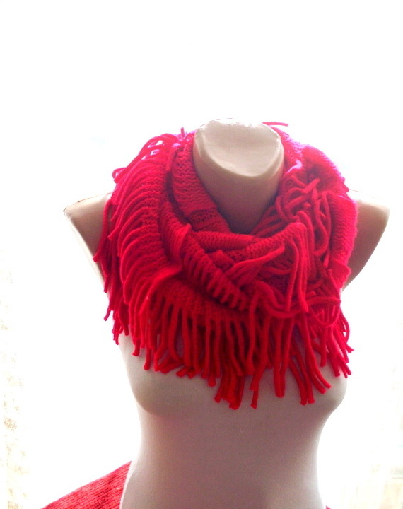 Rot Infinity- Schal geflochtenes Zopfmuster Neckwarmer Rot Circle Loop- Schal-Frauen- Mädchen-Accessoires
http://en.dawanda.com/product/95422367-rot-infinity--schal-geflochtenes-zopfmuster