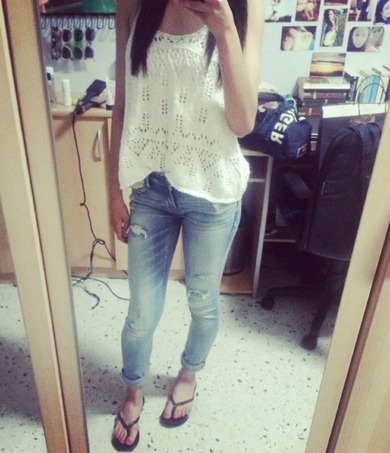 Ich weiß ich lade es zum zweiten mal hoch :) aber ich bräuchte eure meinung über die Hose? ♥♥♥