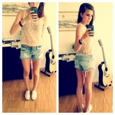 Wie findet ihr den Look für den Sommer z.B für an den Strand?:)♥