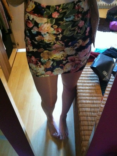 und den Rock. wie würdet ihr den kombinieren?