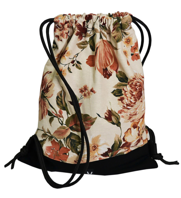 Wundertüte Landhaus Auf Schwarz. Handgemachter Turnbeutel. Groß und stark durch doppellagigen Stoff. Mit Innentasche für all deinen Klüngel. Wundertüte Landhaus Auf Schwarz. Handgemachter Turnbeutel. Groß und stark durch doppellagigen Stoff. Mit Innentasche für all deinen Klüngel.