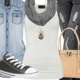 Wie findet ihr diesen Look z.B. für die Schule oder so :) ??