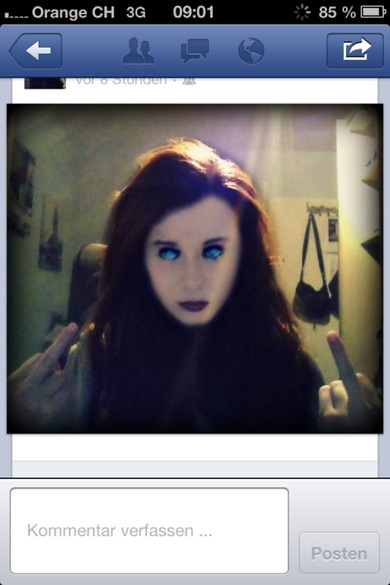 omg unheimlich(meine kollegin)