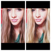nochein letztes mal. blond oder braun? (: