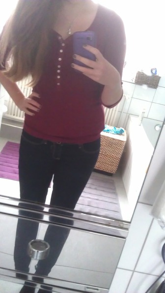 Das hatte ich heute in der Schule an! :)