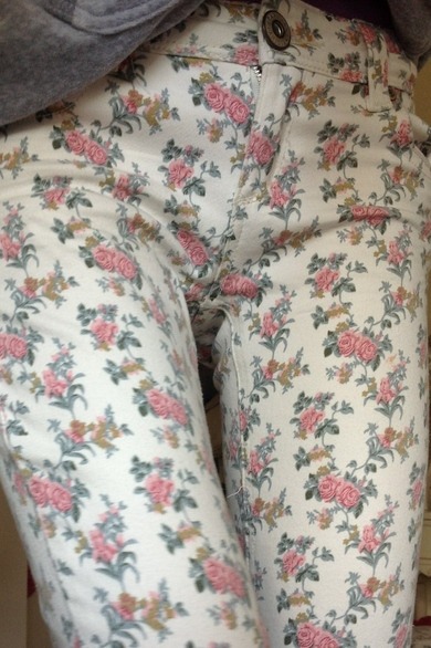 neue hose     blumenmuster rocken?