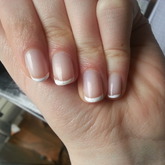 Wie findet ihr french nails? Ich liebe es! :) <3