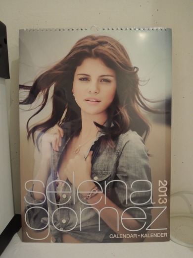 yeah hab gestern selena gomez kalender bekommen wie findet ihr selena ?
