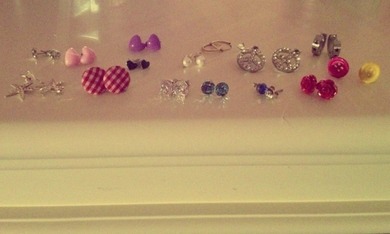 n paar meiner ohrringe :)