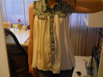 Und ein neues Blusen-Jeans-Top-Dingens :D