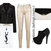 Ich finde die Schuhe und die Jacke geil