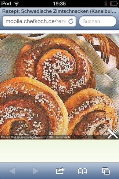 wir Backen an Samstag Zimtschnecken