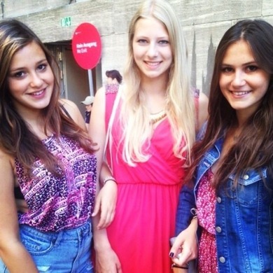 In Berlin :) ich bin die Linke :*