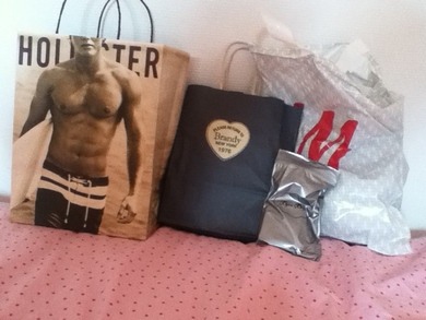 war shoppen! wollt ihr meine ausbeute sehen?