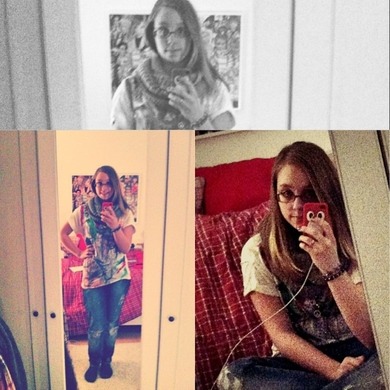 Wie findet ihr den Look? Sry für meinen doofen Blick, aber ich bin voll müde! Kommis bitte!