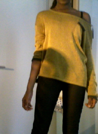Ein bisschen verschwommen aber ich hatte dazu noch Boots mit Absätzen an(: love or loathe ? Xx