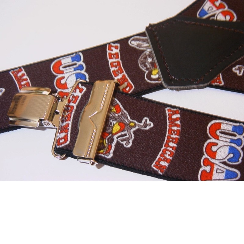 BIKER - Hosenträger - Motorrad - Adler -  Deutschland - Amerika - 3 Clip Clip BIKER - Hosenträger - Motorrad - Adler -  Deutschland - Amerika - 3 Clip Clip von Melsa-1atrend