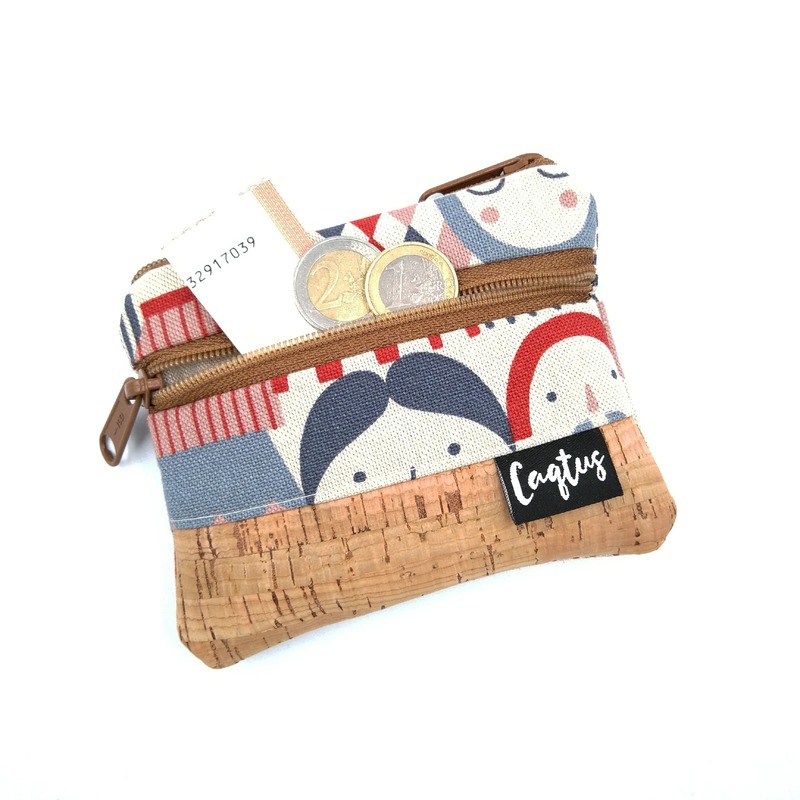 Mini Geldbeutel Kork Handmade Mini Geldbeutel Kork Handmade von Caqtusdesign