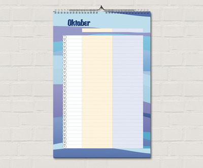 Partner-Kalender, Familien-Kalender, Monatsplaner, für zwei Personen Partner-Kalender, Familien-Kalender, Monatsplaner, für zwei Personen von DodoCards
