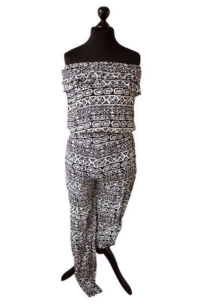 Jumpsuit / Overall | Indian Patches Style | JUUCCO Collection (Größe: 38-40 / M-L) von JUUCCO