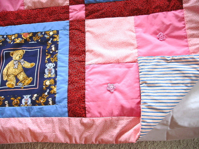 Babydecke♥Krabbeldecke♥Bärchen♥EIGENER ENTWURF♥mit Bärchen-Stoffpanelen♥ Babydecke♥Krabbeldecke♥Bärchen♥EIGENER ENTWURF♥mit Bärchen-Stoffpanelen♥ von Hobbyhaus