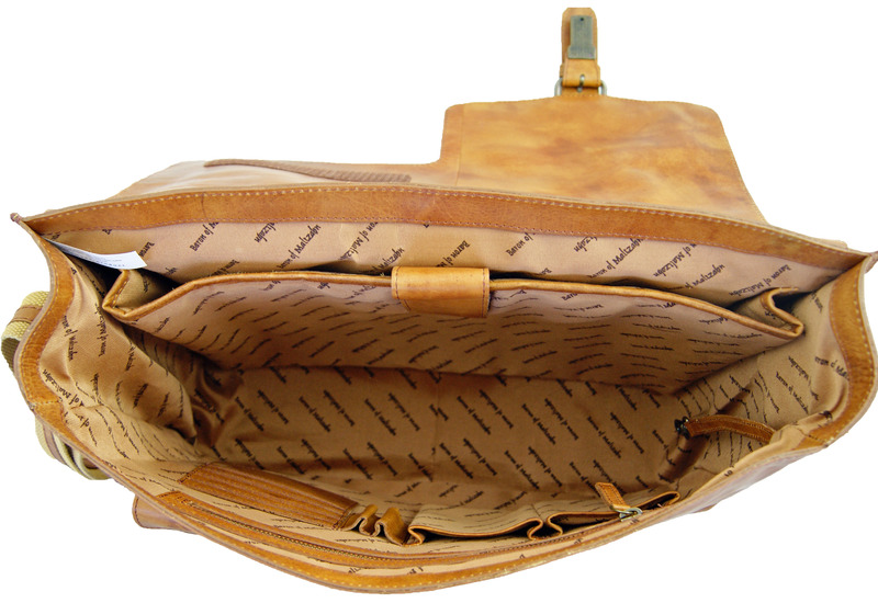 Umhängetasche JEFFERSON aus Rodeo-Leder - inkl. Lederpflege von Ledertaschenshop24