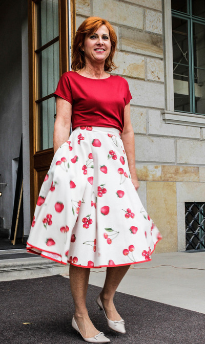 Rock 50er Jahre Stil Strawberry von klennes