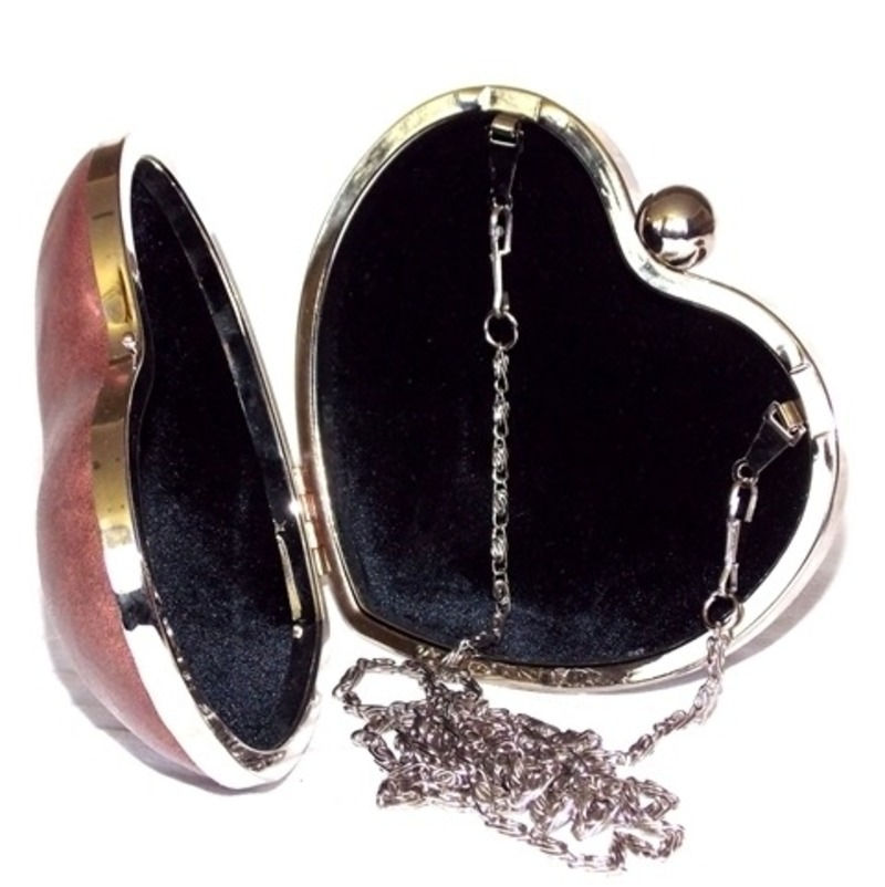 Luxus Ledertasche in Herzform von DU`CHESS Germany