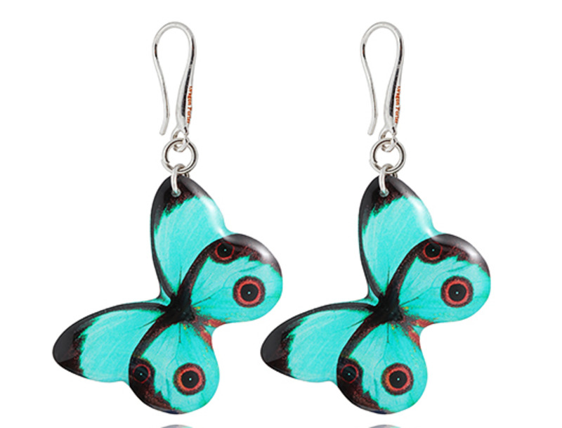 Ohrhänger Blue Butterfly von DU`CHESS Germany