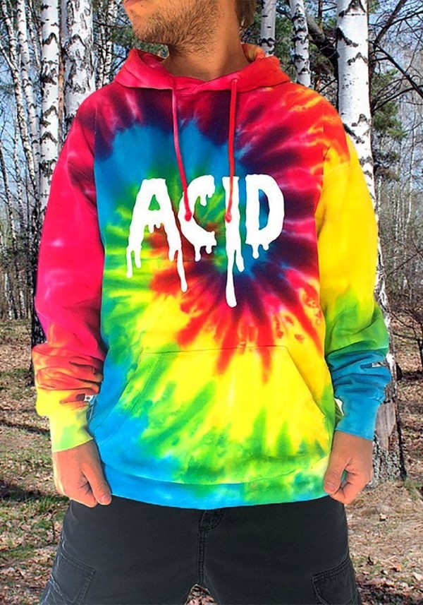 Batik Acid Hoodie LSD Goa Klamotten, Hippie Kleidung Psychedelic Psytrance Batik Acid Hoodie LSD Goa Klamotten, Hippie Kleidung Psychedelic Psytrance von Gravity Shift ॐ Psy-Hippie-Goa-Shop