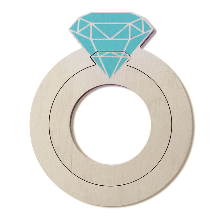 Topfuntersetzer Set Diamond von raumrevolution