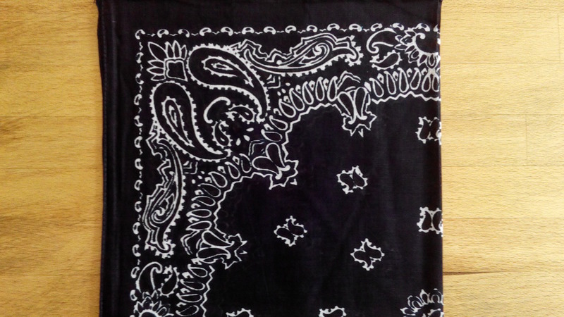 Baumwoll-Tücher Bandana Blau oder Beige von dreimal6