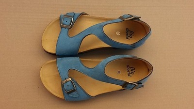 20% Off, Free Shipping, vegan, vegan Sandals, Summer Shoes, Flat Sandals, Straps Sandals vegan TIGRIS BLUE von BIOWORLD