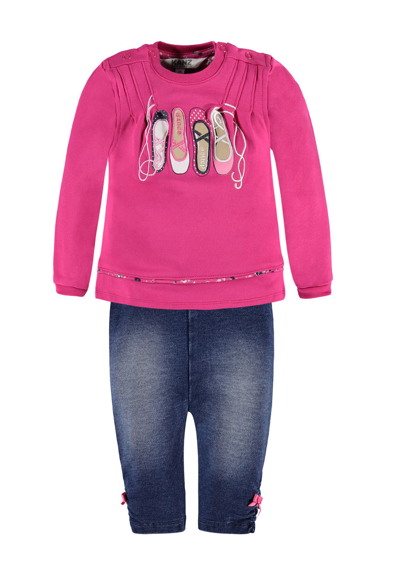 Kanz Kleid mit Leggings Cabaret von Wunderland - Bekleidung für Kinder