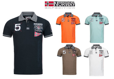 Geographical Norway Herren Poloshirt Shirt Kantibe Men T-Shirt S-XXXL NEU/OVP von fairhandelshop