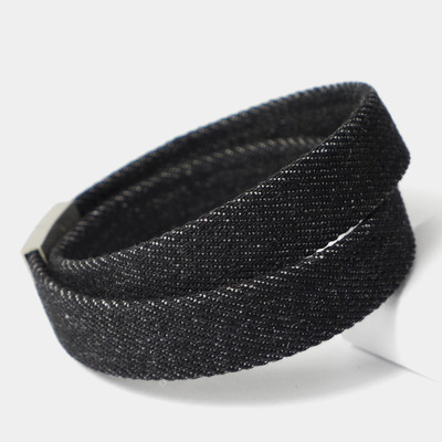 Armband Black Denim Double Raw Armband Black Denim Double Raw von Starbeit