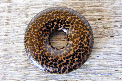 Holzanhänger "Donut" Black Palmira Holz Ø 35mm von Holzfelge